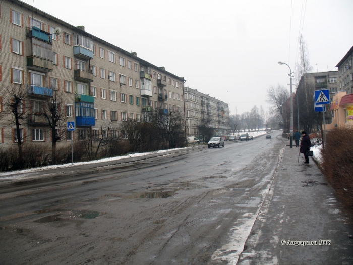 Улица Льва Толстого, Черняховск