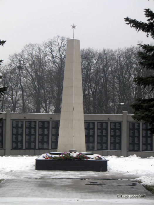 Памятник воинам, погибшим в боях у Инстербурга, Черняховск