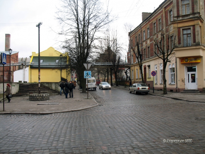 Перекресток улиц Крупской и Пионерской, Черняховск