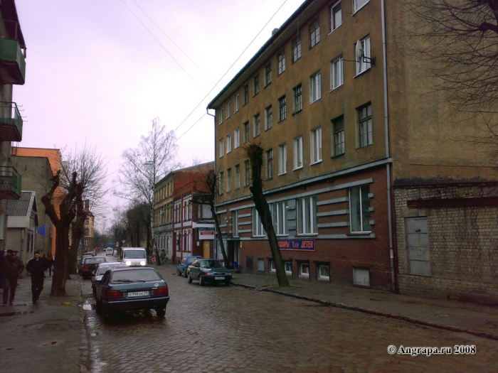 Улица Тельмана, Черняховск
