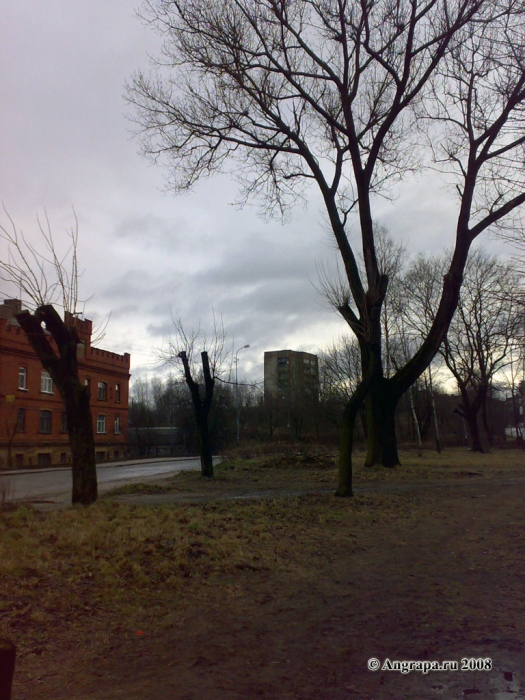 Улица Партизанская (вид на девятиэтажное здание), Черняховск