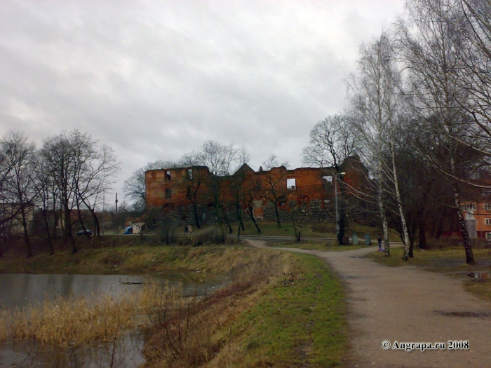 Вид на замок Инстербург, Черняховск