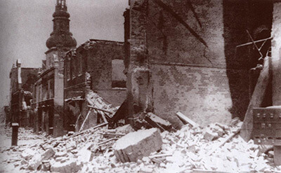 Гинденбургштрассе после штурма города