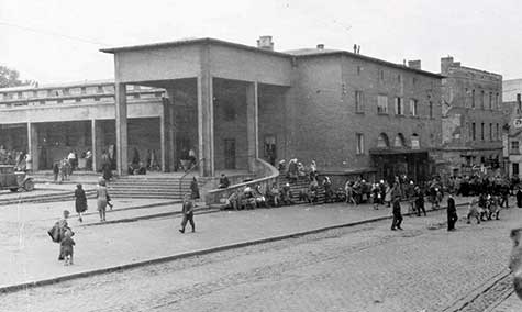 Черняховский колхозный рынок. 1949 год.