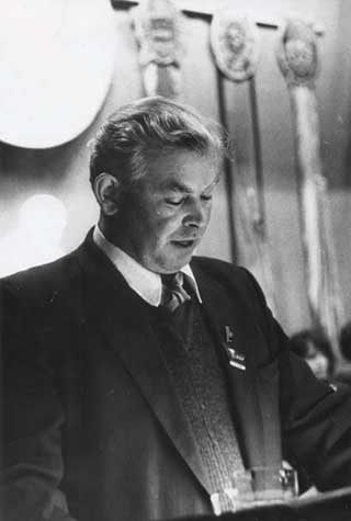 1-й секретарь ГК КПСС Владимир Петрович Дубасов. 1984 год.