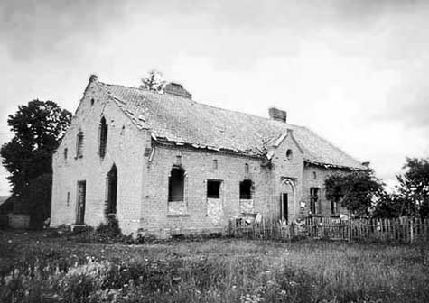 Дом, возведённый на фундаменте дома пастора Андерша в Юдчене (в 1938-45 гг. – Кантхаузен; ныне пос. Веселовка).