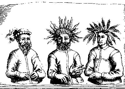 Главные боги древних пруссов: Патолс, Перкунс, Потримпс.