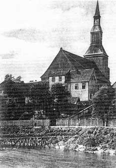Лютеранская кирха до реконструкции 1912 г.