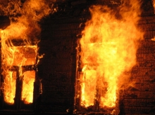 В Черняховске мужчина получил ожоги при пожаре в сарае