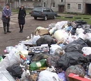 Один из крупных в Калининградской области городов завалило мусором