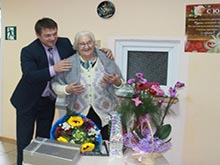 Жительница Черняховского района Коровина Ираида Яковлевна отметила 90-летний юбилей