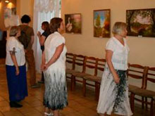 Передвижная выставка калининградской художницы открылась в Черняховске