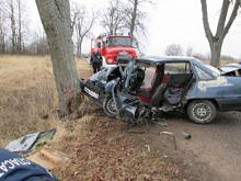 В Черняховском районе Опель врезался в дерево