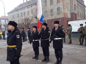 Присяга в воинской части №45752 города Черняховска